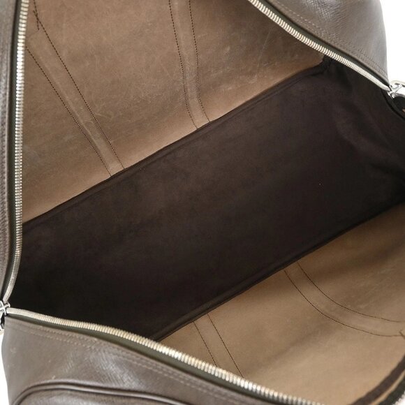 Louis Vuitton Brown Taiga Kendall GM Duffle 2way Handbag - Picture 9 of 11